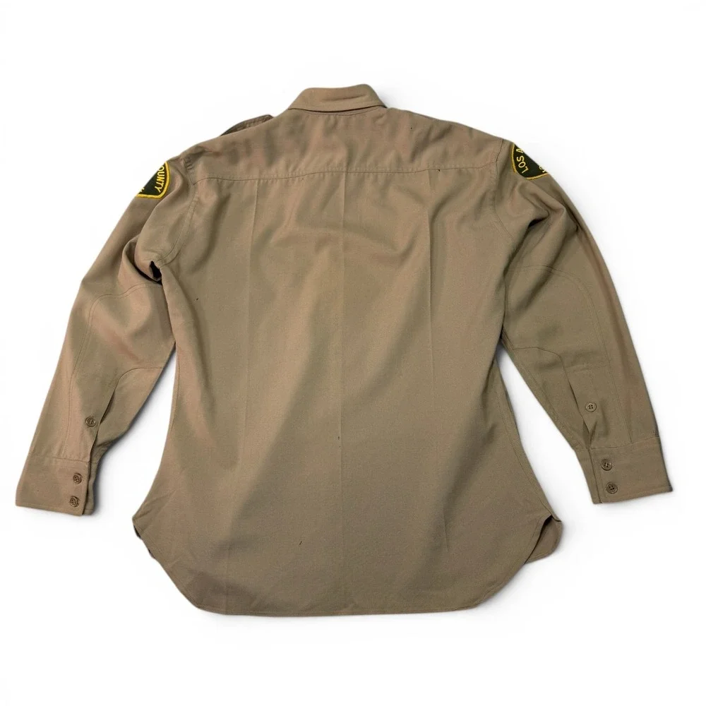 Vintage Los Angeles Sheriff Uniform 44 32 Whipcord Hirsh Uniform Costume 1960s‎